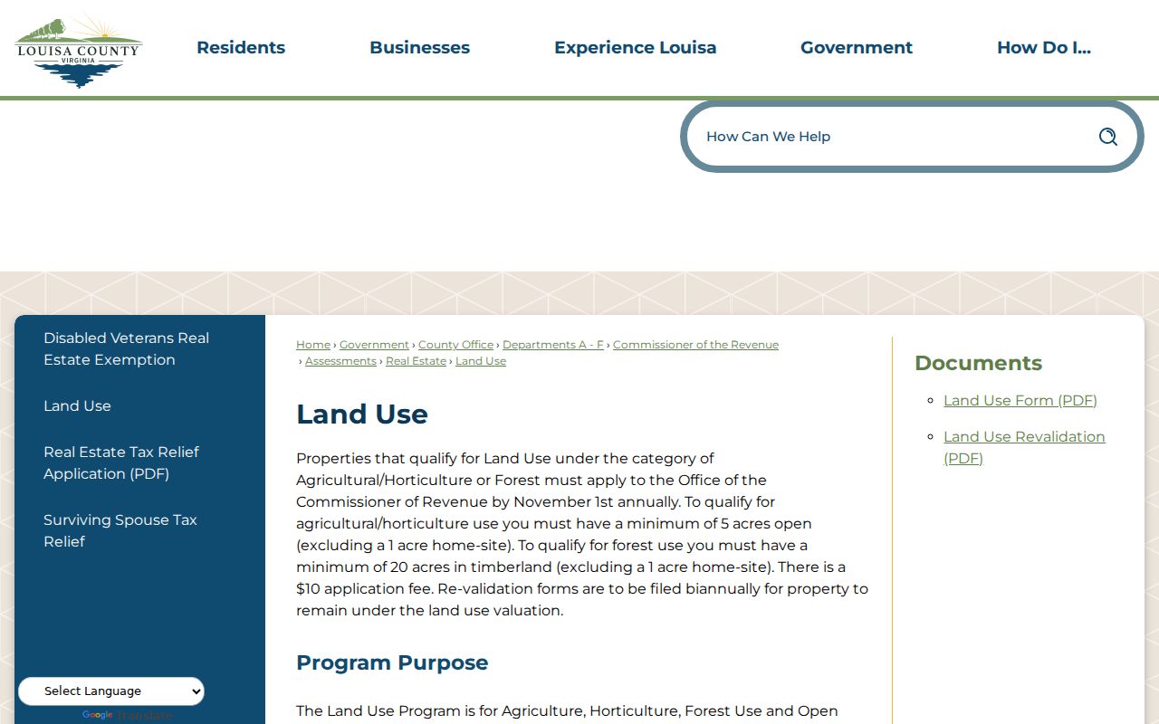 Louisa County Sheriff's Office official service navigation